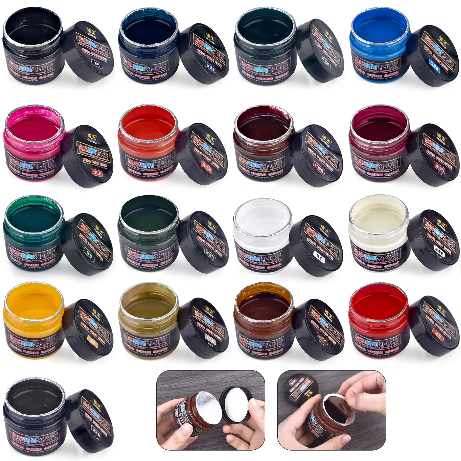 Sneakers Care - 50g reparação de couro pintura pigmento