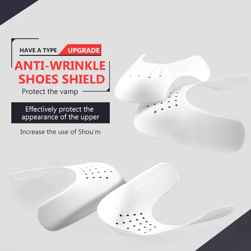Sneaker Care Crease Protector - 1 Par de Protetores de Biqueira