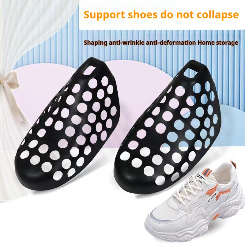 2 pçs sapato árvores protetor  - Sneaker Care Crease Protector avaliação e preço