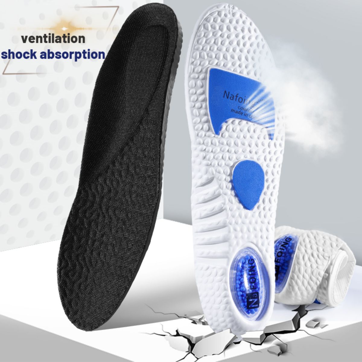 1 par de palmilhas esportivas  - Sneakers Care avaliação e preço
